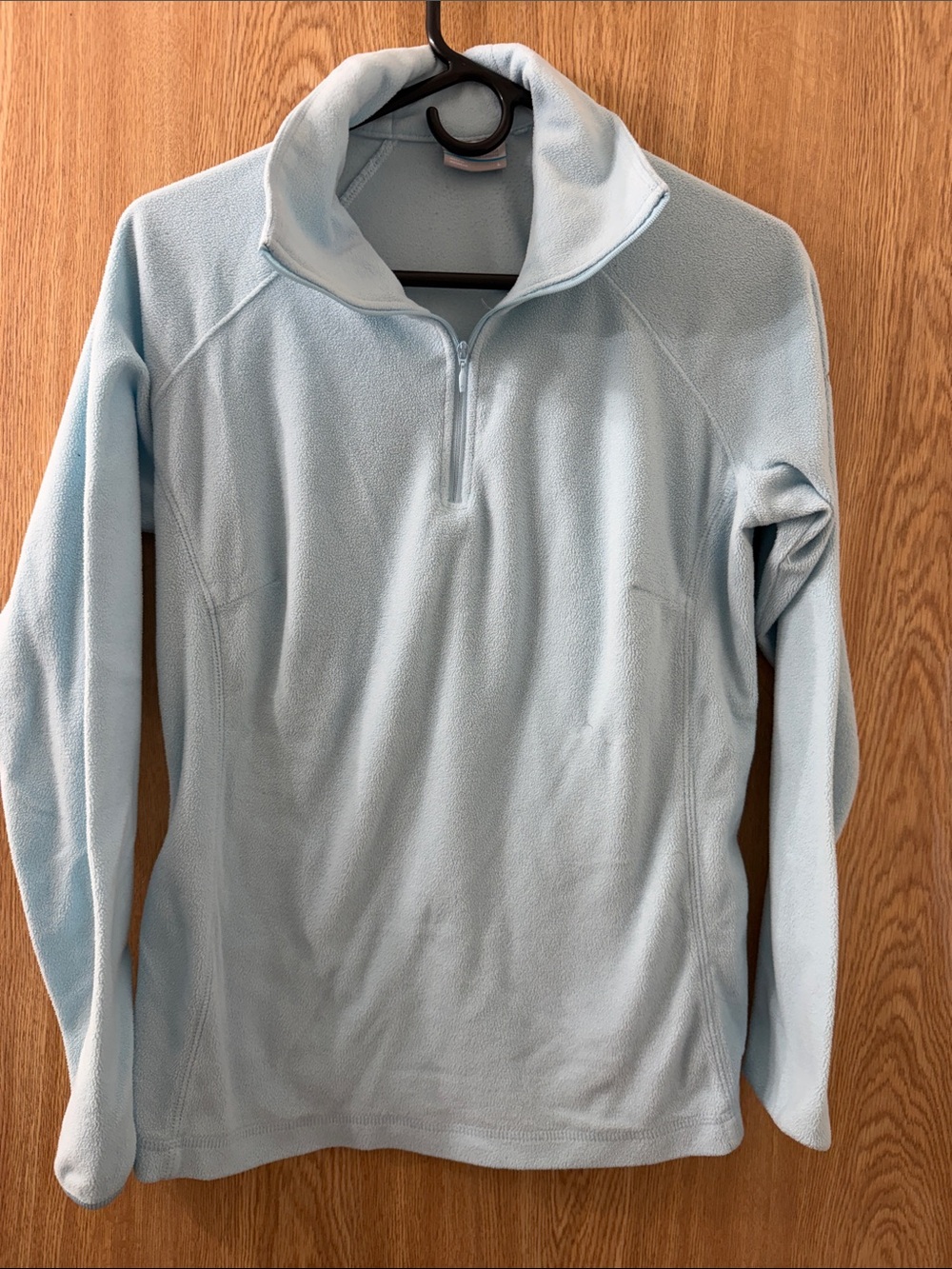 Columbia Light Blue Half-Zip Fleece Pullover - Women